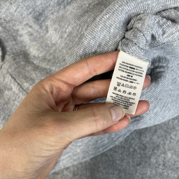 We The Free Free People Top Women’s Small Palisades Off The Shoulder Grey - Picture 4 of 7